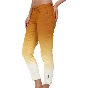 Prana ombré Capri zip pants size 0/25